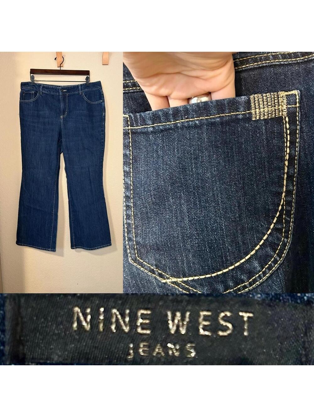 Nine West Jeans | Size 18 | Mid-Rise Bootcut Denim - Picture 2 of 5